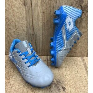LOTTO Youth Package Cleat Blue Gray ROMA 700 SOCKER LOTTOYP23-BLU Size 1